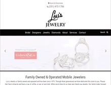 Tablet Screenshot of lousjewelry.com